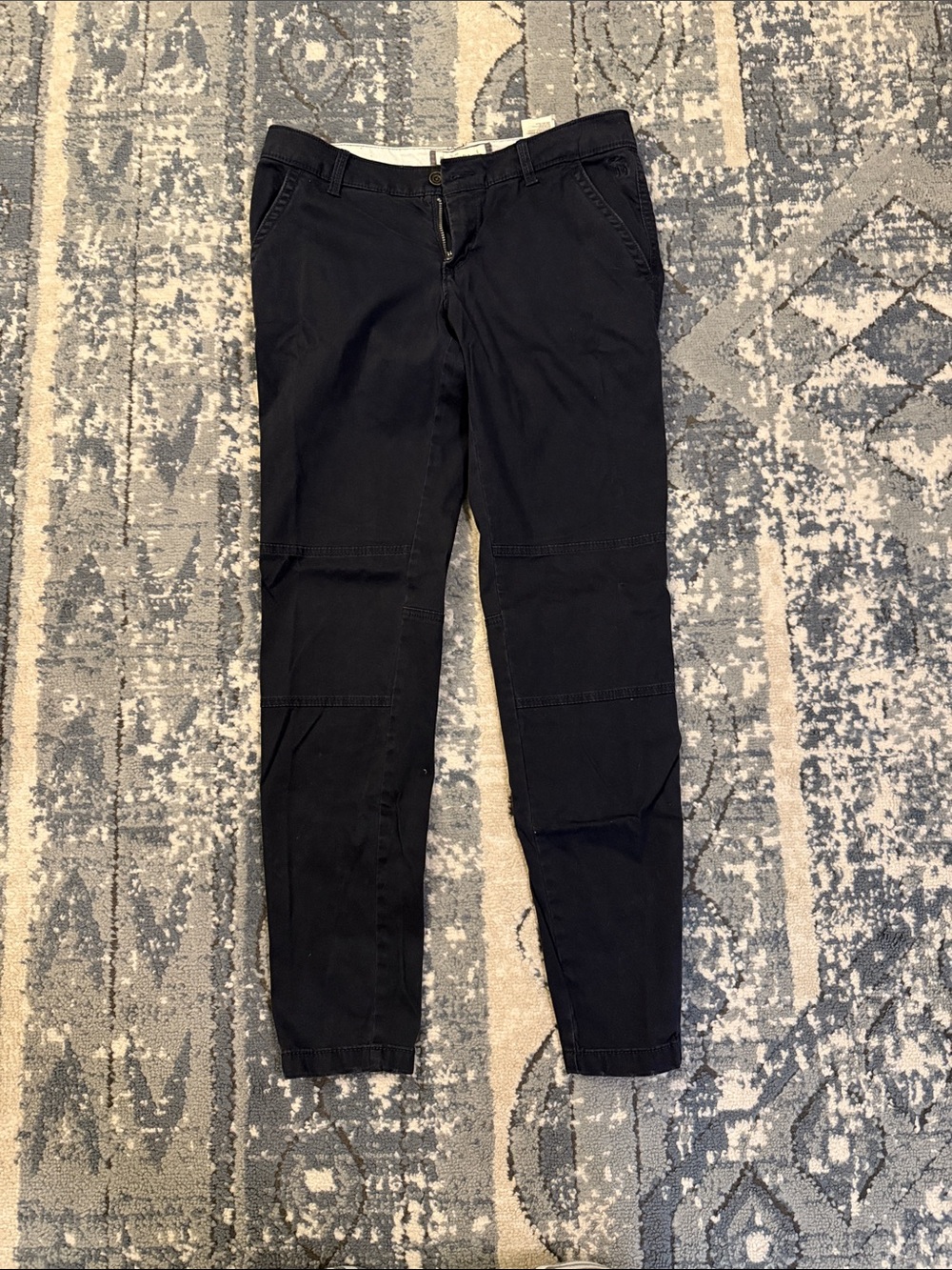 Abercrombie & Fitch Navy Chino Pants